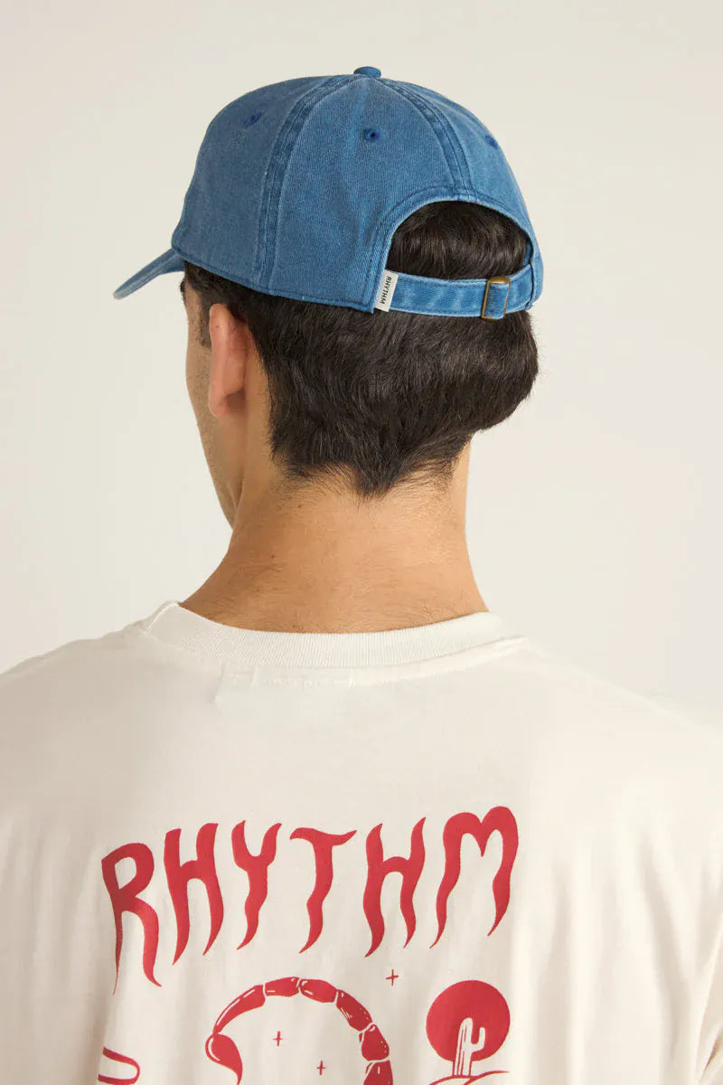 Rhythm Mens Rhythm Sports Cap - Blue 0425M-HW02-BLU Rhythm Sports Cap - Blue Splash Swimwear Hats O/S 9360397183986