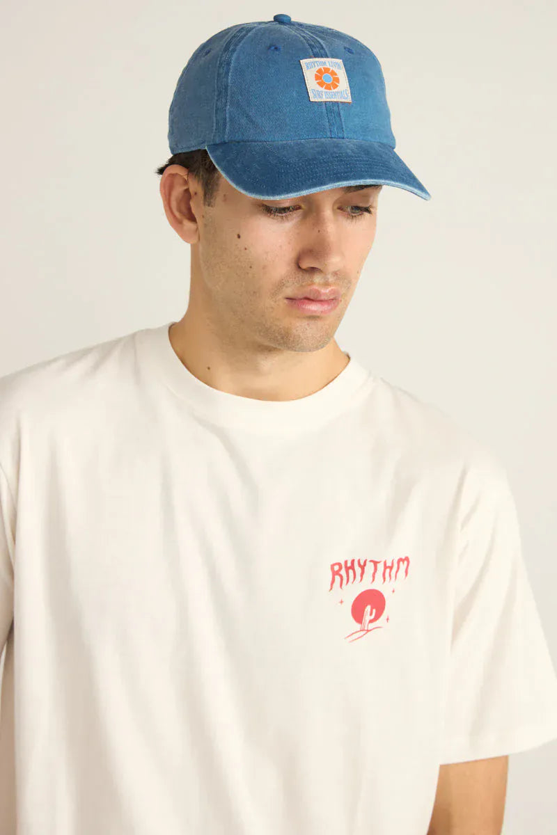 Rhythm Mens Rhythm Sports Cap - Blue 0425M-HW02-BLU Rhythm Sports Cap - Blue Splash Swimwear Hats O/S 9360397183986