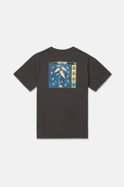 Rhythm Mens Rhythm Subterranean Vintage SS T-Shirt - Vintage Black Rhythm Subterranean Vintage SS T-Shirt - Vintage Black Splash Swimwear Mens