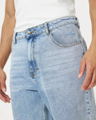 Rhythm Mens Rhythm Subtle Distress Short - Blue Rhythm Subtle Distress Short - Blue Splash Swimwear Mens