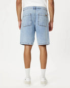 Rhythm Mens Rhythm Subtle Distress Short - Blue Rhythm Subtle Distress Short - Blue Splash Swimwear Mens