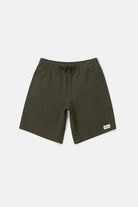 Rhythm Mens Rhythm Textured Box Jam - Olive Rhythm Textured Box Jam - Olive Splash Swimwear Mens