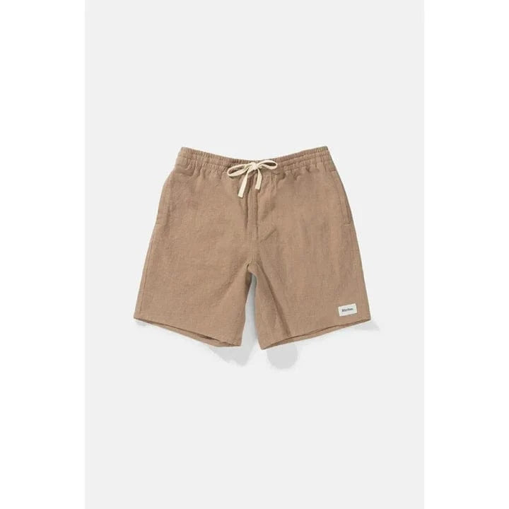 Rhythm Mens Rhythm Textured Linen Jam - Cedar Rhythm Textured Linen Jam - Cedar Splash Swimwear Mens