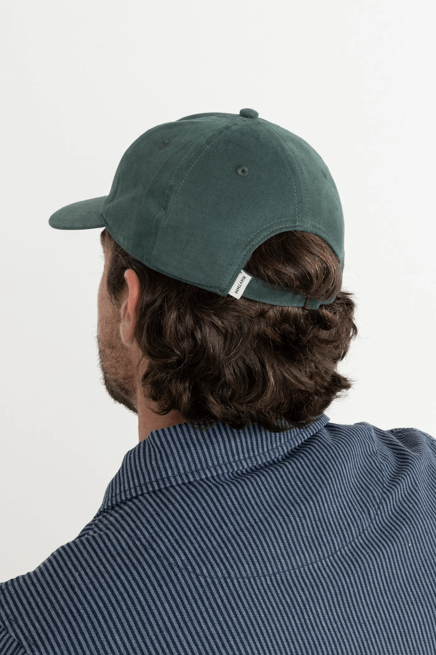 Rhythm Mens Rythm Essential Brushed Twill Cap - Green 1025M-HW01-GRN Rythm Essential Brushed Twill Cap - Green Splash Swimwear Hats O/S
