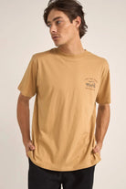 Rhythm Mens Worn Path SS T-Shirt - Incense Rhythm Worn Path SS T-Shirt - Incense Splash Swimwear Mens
