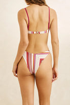 Rhythm Womens Rhythm Ace Hi Cut Pant - Plum Rhythm Ace Hi Cut Pant - Plum Splash Swimwear Bikini Bottoms