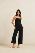 Rhythm Womens Rhythm Classic Jumpsuit - Black Rhythm Classic Jumpsuit - Black Splash Swimwear Jumpsuit