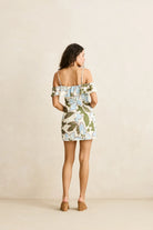 Rhythm Womens Rhythm Gigi Dress - Blue Rhythm Gigi Dress - Blue Splash Swimwear Dresses