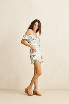 Rhythm Womens Rhythm Gigi Dress - Blue Rhythm Gigi Dress - Blue Splash Swimwear Dresses