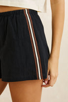 Rhythm Womens Rhythm Isadora Short - Black Rhythm Isadora Short - Black Splash Swimwear Shorts