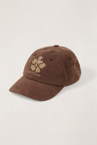 Rhythm Womens Rhythm Koko Floral Cap - Chocolate 1026W-HW01-CHO Rhythm Koko Floral Cap Chocolate Splash Swimwear cap One Size 9360397487206
