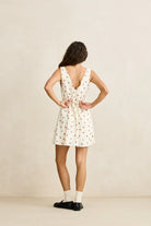 Rhythm Womens Rhythm Mila Floral Mini Dress - Cream Rhythm Mila Floral Mini Dress - Cream Splash Swimwear Mini Dress