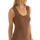 Rhythm Womens Rhythm Sunset Knit Mini Dress - Chocolate Rhythm Sunset Knit Mini Dress - Chocolate Splash Swimwear