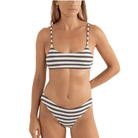 Rhythm Womens Rhythm Tami Stripe Holiday Pant- Chocolate Rhythm Tami Stripe Holiday Pant- Chocolate Splash Swimwear Dresses