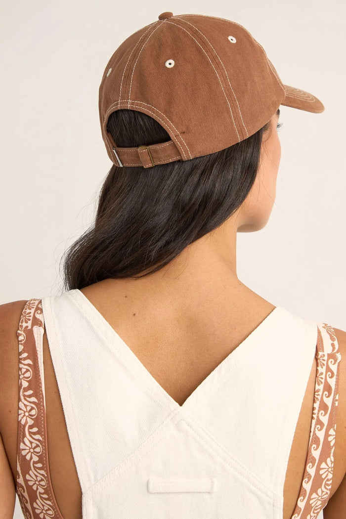 Rhythm Womens Seafarer Cap - Brown 0125W-HW01 Seafarer Cap - Brown Splash Swimwear 9360397132823