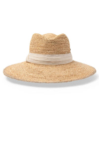 Rigon Headwear Barcelona Wide Brim Fedora - Natural BD751 Splash Swimwear Hats M/L (58cm) 9328897037178