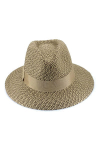 Rigon Headwear Beau Fedora TM95 Tina M Beau Fedora Splash Swimwear Hats French Beige / M/L 9328897042165