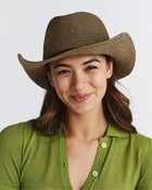 Rigon Headwear Benji Cowboy Hat* RL900 Benji Cowboy Hat* Splash Swimwear Hats Black/ Camel / M/L 9328897030728