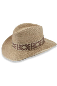 Rigon Headwear Cabo Cowboy Hat - Natural/All Spice TM592A Tina M Cabo Cowboy Hat - Natural/All Spice Splash Swimwear Hats M/L (58cm) 9328897041588