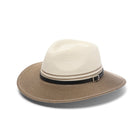Rigon Headwear Cancer Council Heritage Town & Country BD146 Splash Swimwear Hats Ivory/Chocolate / M/L (58cm) 9328897031824