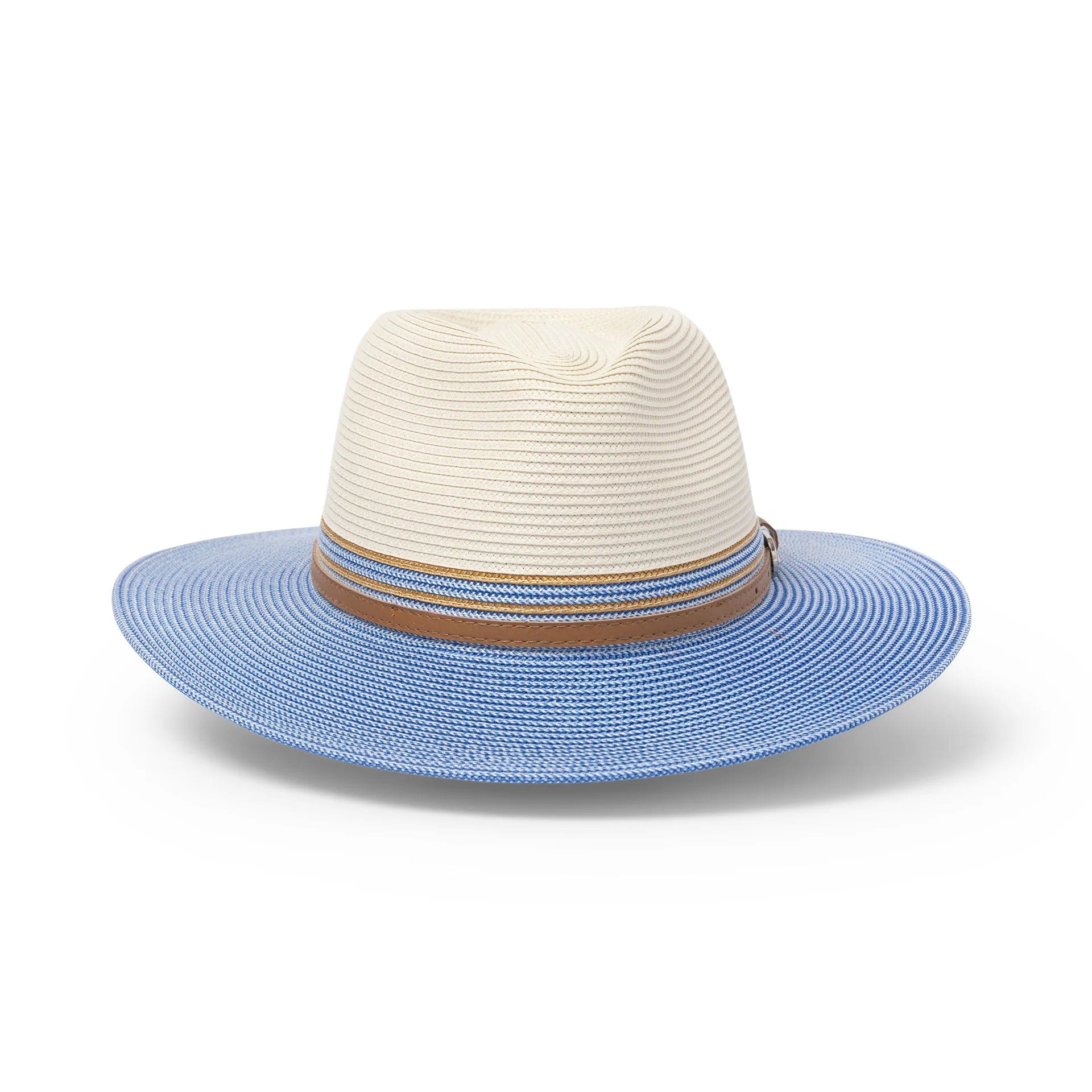 Rigon Headwear Cancer Council Heritage Town & Country BD146 Splash Swimwear Hats Ivory/ Ice Blue* / M/L (58cm) 9328897088859