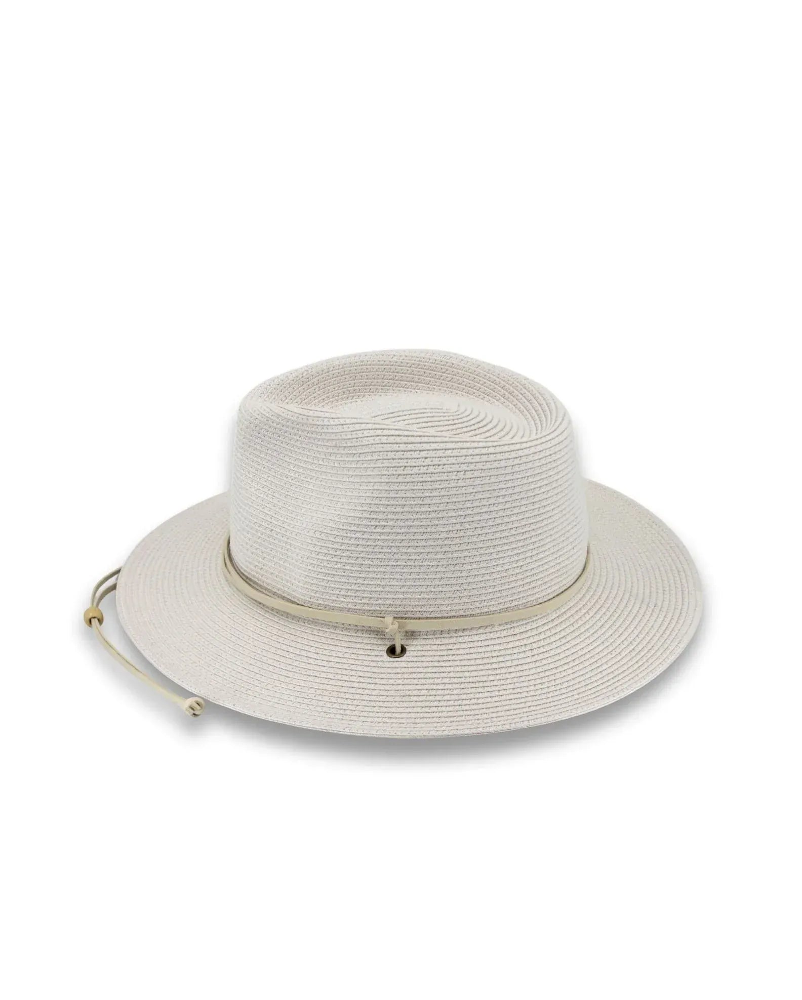 Rigon Headwear Cancer Council Jody Fedora PL414 Cancer Council Jody Fedora Splash Swimwear Hats Ivory / M/L (58 cm) 9328897045173