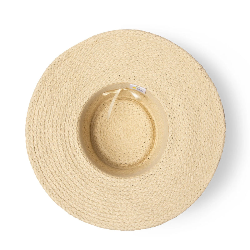 Rigon Headwear Cancer Council Zara Wide Brim Boater Hat - Natural* RL675 Splash Swimwear M/L (58cm) 9328897031848