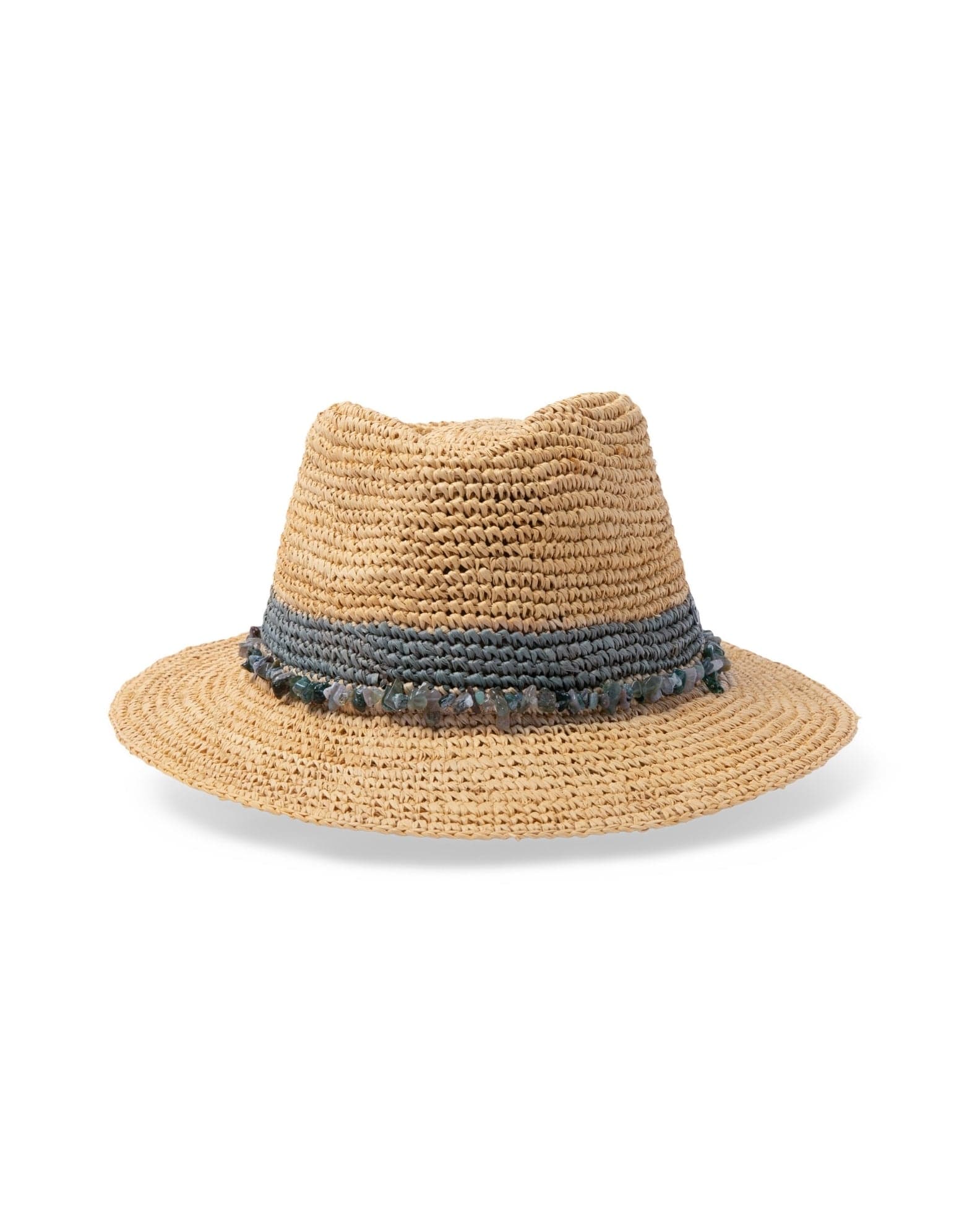 Rigon Headwear Christine Raffia Fedora Hat Christine Raffia Fedora Hat Splash Swimwear Hats