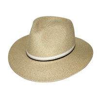 Rigon Headwear Erika Fedora* RL763 Splash Swimwear Hats Mixed Camel - White/Navy 9328897020798