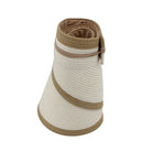Rigon Headwear Isla Visor - Beige/Chocolate BD670 Isla Visor - Beige/Chocolate Splash Swimwear Hats M/L (58cm) 9328897035518