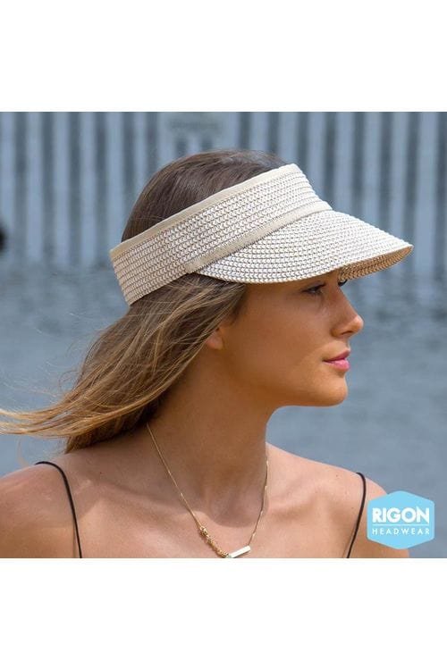Melody Visor Hat - Rigon Headwear - Splash Swimwear  - hats, rigon, Womens - Splash Swimwear 