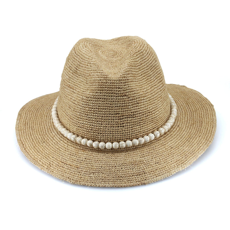 Rigon Headwear Rosa Fedora Hat - Natural TM689A Rosa Fedora Hat - Natural Splash Swimwear Hats M/L (58cm) 9328897042295