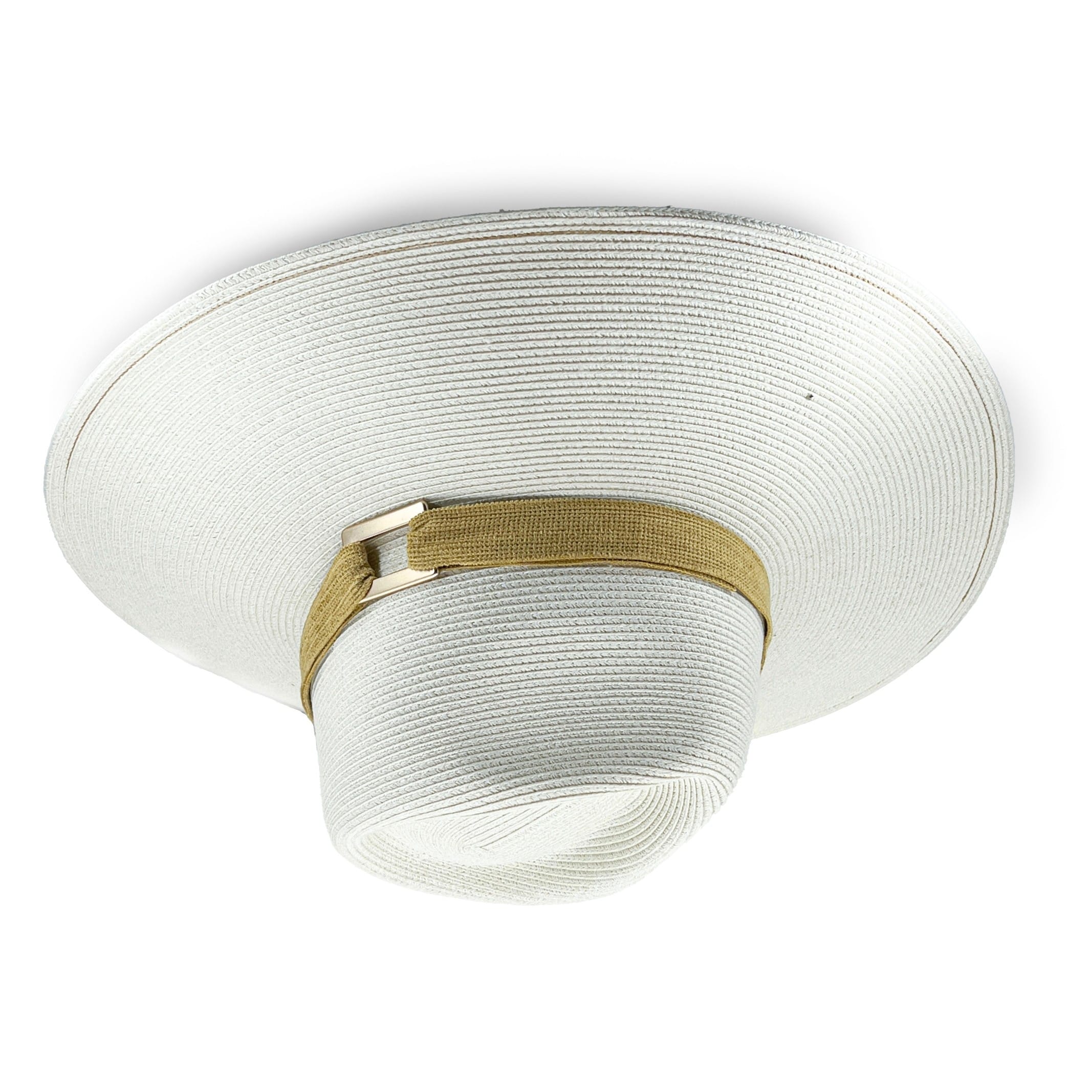 Rigon Headwear Tina M Carmen Wide Brim Fedora - Ivory TM717A Tina M Carmen Wide Brim Fedora - Ivory Splash Swimwear Hats M/L (58cm) 9328897047177