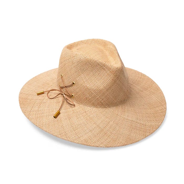 Rigon Headwear Tina M Madrid Fedora - Natural TM580A Before Dark Flexibraid Hat Splash Swimwear M/L (58cm) 9328897038304