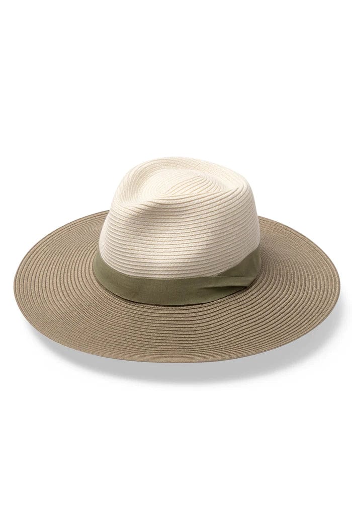 Rigon Headwear Tina M Maui Fedora Before Dark Flexibraid Hat Splash Swimwear