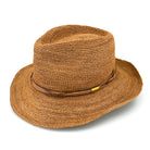 Rigon Headwear Tina M Rio Wide Brim Trilby - Saffron TM585A Tina M Rio Wide Brim Trilby - Saffron Splash Swimwear Hats S/M (56cm) 9328897037741