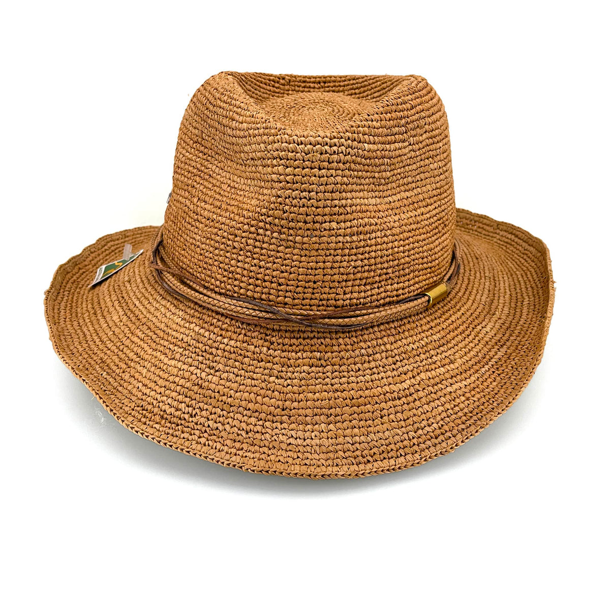 Rigon Headwear Tina M Rio Wide Brim Trilby - Saffron TM585A Tina M Rio Wide Brim Trilby - Saffron Splash Swimwear Hats S/M (56cm) 9328897037741