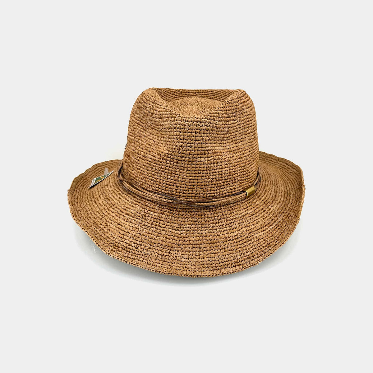 Rigon Headwear Tina M Rio Wide Brim Trilby - Saffron TM585A Tina M Rio Wide Brim Trilby - Saffron Splash Swimwear Hats S/M (56cm) 9328897037741