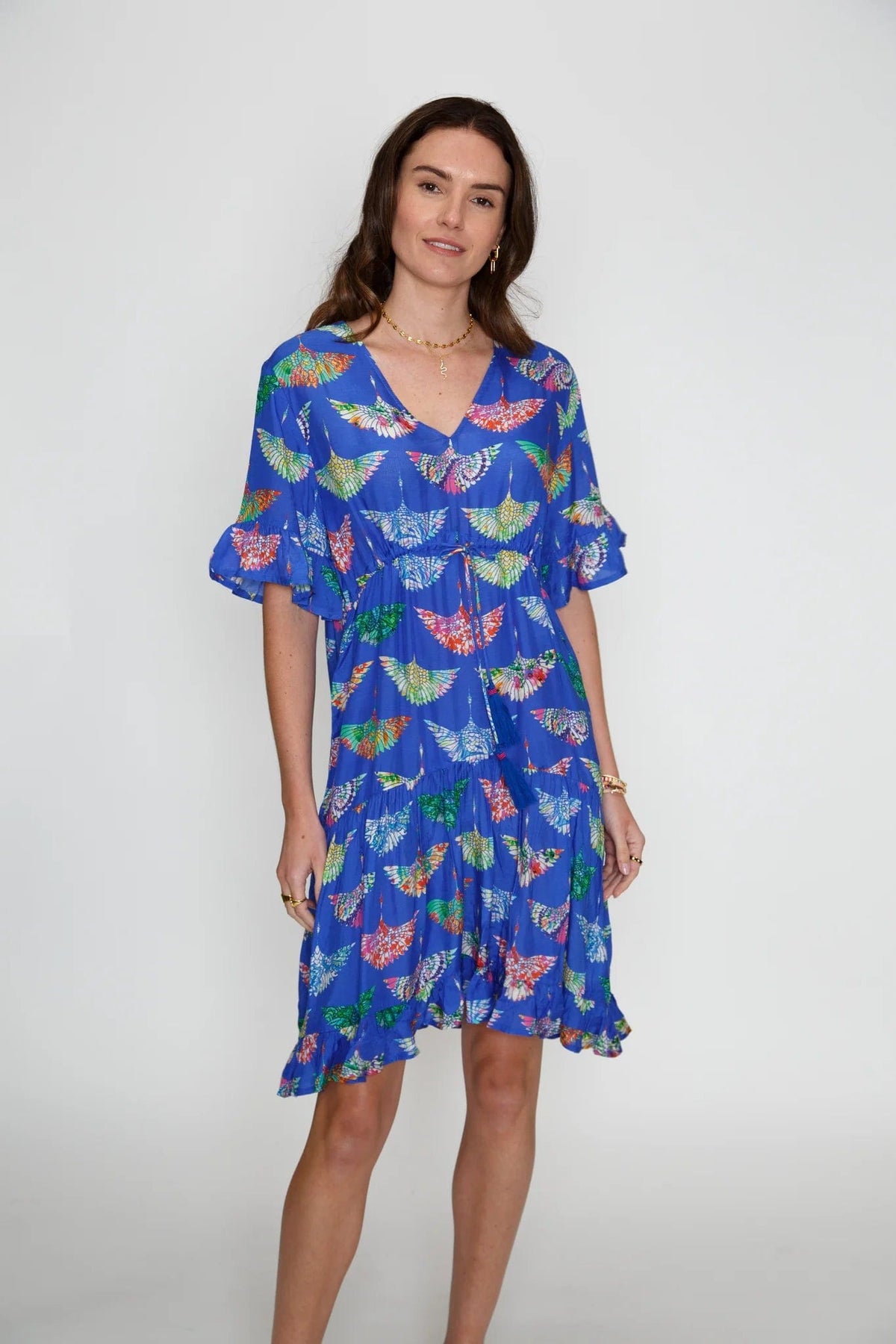 Rubyyaya Birds Of Surfers Dress Rubyyaya Birds Of Surfers Dress Splash Swimwear