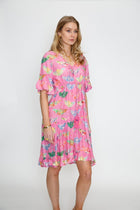 Rubyyaya Birds Of Surfers Dress Rubyyaya Birds Of Surfers Dress Splash Swimwear Pink / XS r3bosdrepinxs