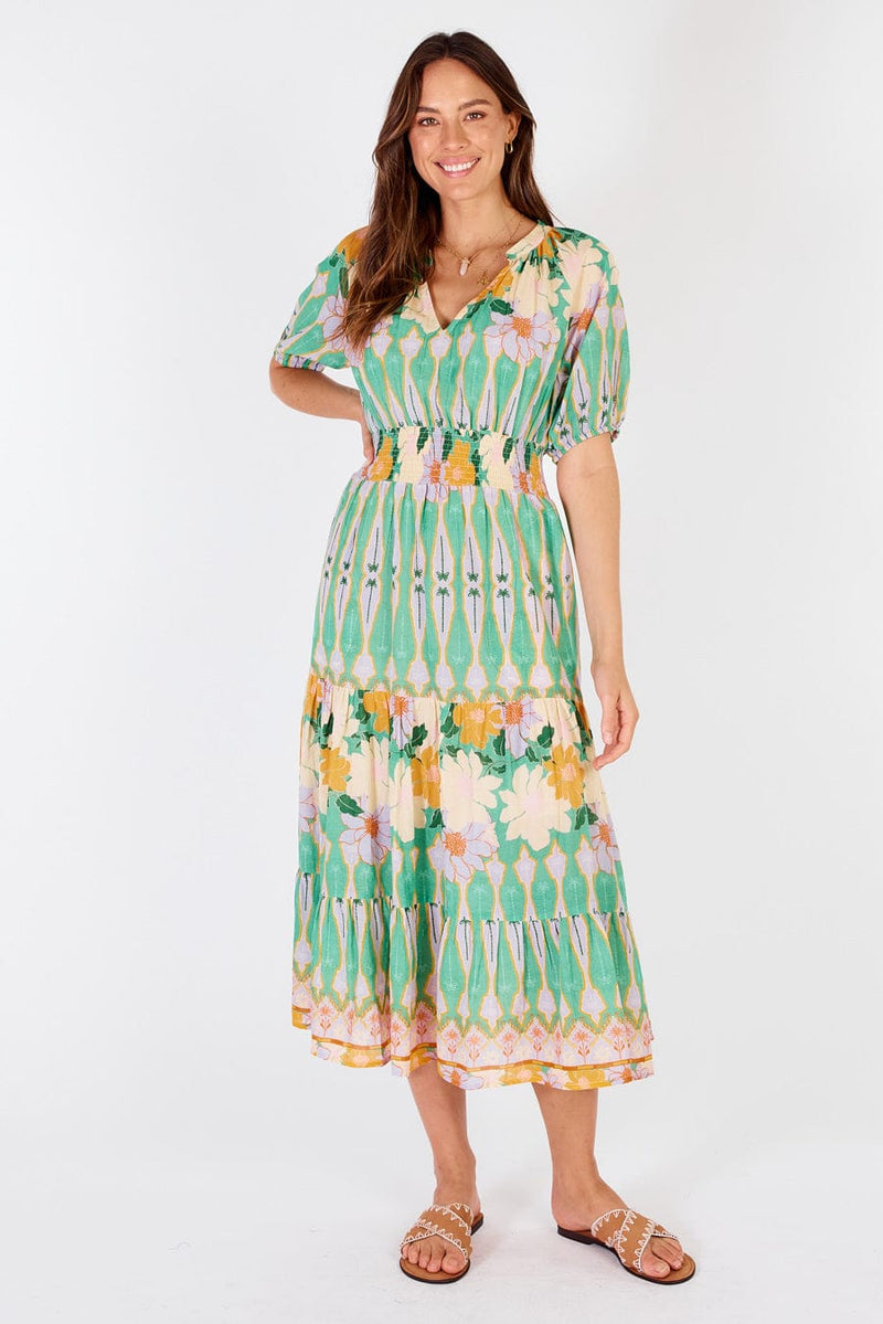 Rubyyaya Lucido Dress - Green Rubyyaya Lucido Dress - Green Splash Swimwear Dresses