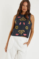 Rubyyaya Monoki Tank - Black Monoki Tank - Black Splash Swimwear