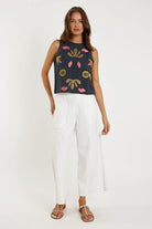 Rubyyaya Monoki Tank - Black Monoki Tank - Black Splash Swimwear