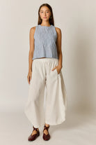Rubyyaya Rubyyaya Cornelli Stripe Top - Blue Stripe Rubyyaya Cornelli Stripe Top - Blue Stripe Splash Swimwear Tops