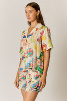 Rubyyaya Rubyyaya Tropea Shirt Rubyyaya Tropea Shirt Splash Swimwear Clothing