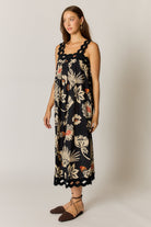 Rubyyaya Rubyyaya Tucan Strap Midi Dress - Black Rubyyaya Tucan Strap Midi Dress - Black Splash Swimwear Dresses