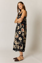 Rubyyaya Rubyyaya Tucan Strap Midi Dress - Black Rubyyaya Tucan Strap Midi Dress - Black Splash Swimwear Dresses