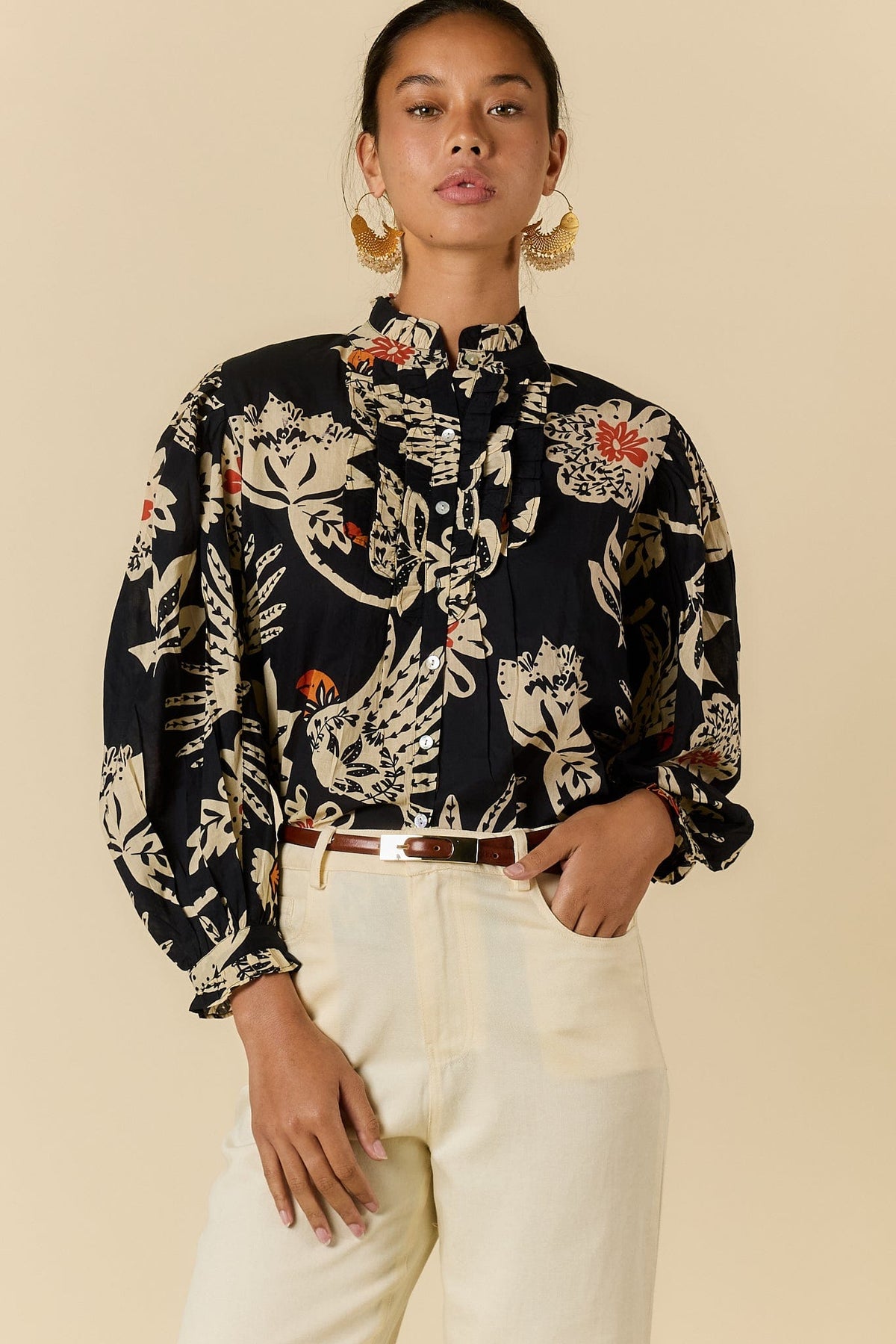 Rubyyaya Tucan Top - Black