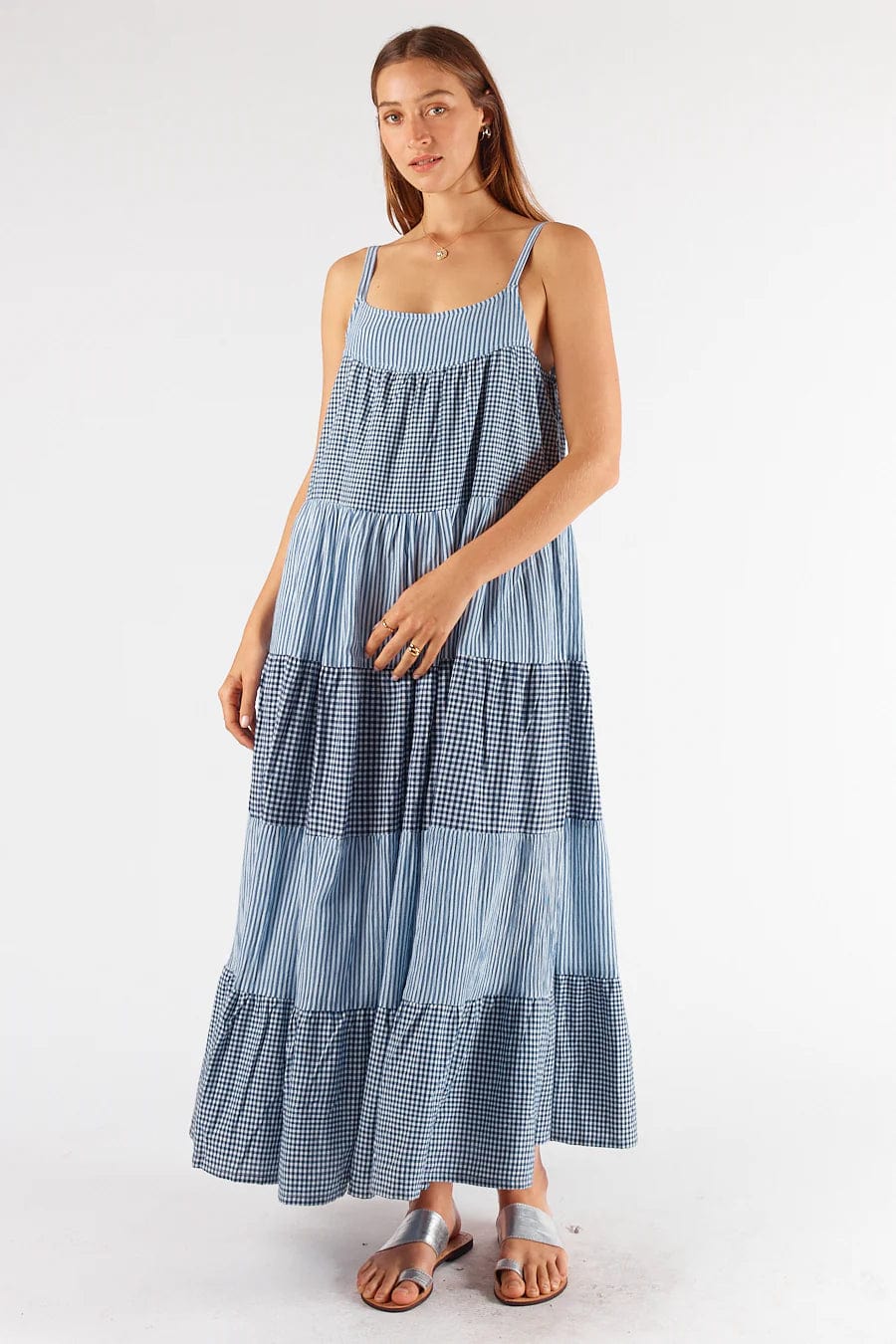 Rubyyaya Waimea Maxi Dress - Navy Ruby Yaya Waimea Maxi Dress - Navy Splash Swimwear