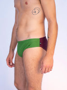 Rudest Rudest Swim Brief - Acai Duo Rudest Swim Brief - Acai Duo Splash Swimwear Mens Swimwear XL 1000031871